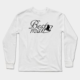 Best Man Wedding Accessories Long Sleeve T-Shirt